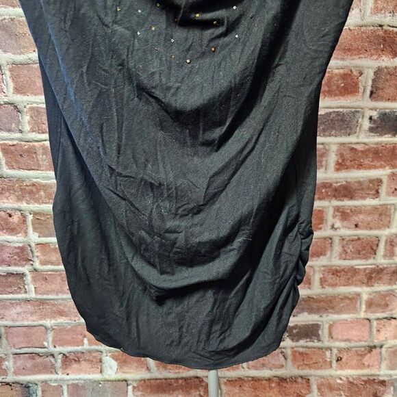 Women's BOGARI Flutter Scoop Silk Top Large - Picture 5 of 7